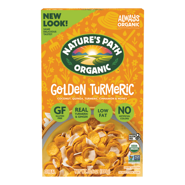 Nature's Path Organic Golden Turmeric Gluten Free Cereal