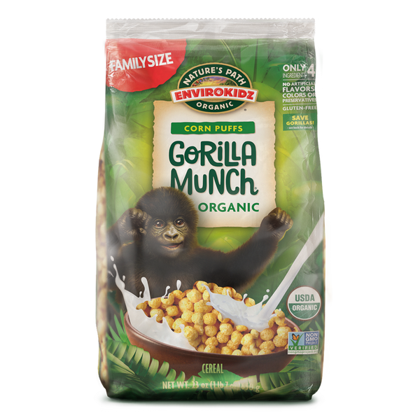 EnviroKidz Organic Gorilla Munch Cereal