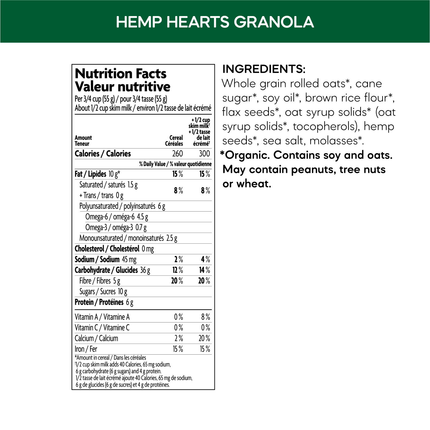 Hemp Hearts Granola_10058449880018