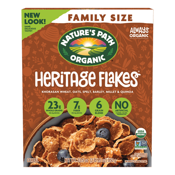 Nature's Path Organic Heritage Flakes® Cereal