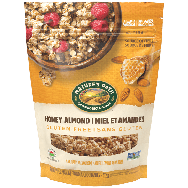 Nature's Path Organic Honey Almond Gluten Free Granola