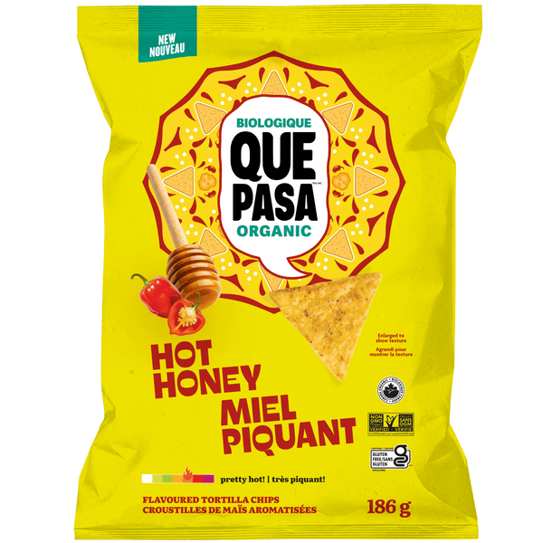 Que Pasa Organic Hot Honey Tortilla Chips