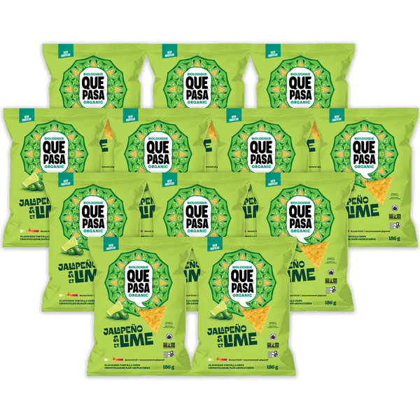 Que Pasa Organic Jalapeño & Lime Tortilla Chips