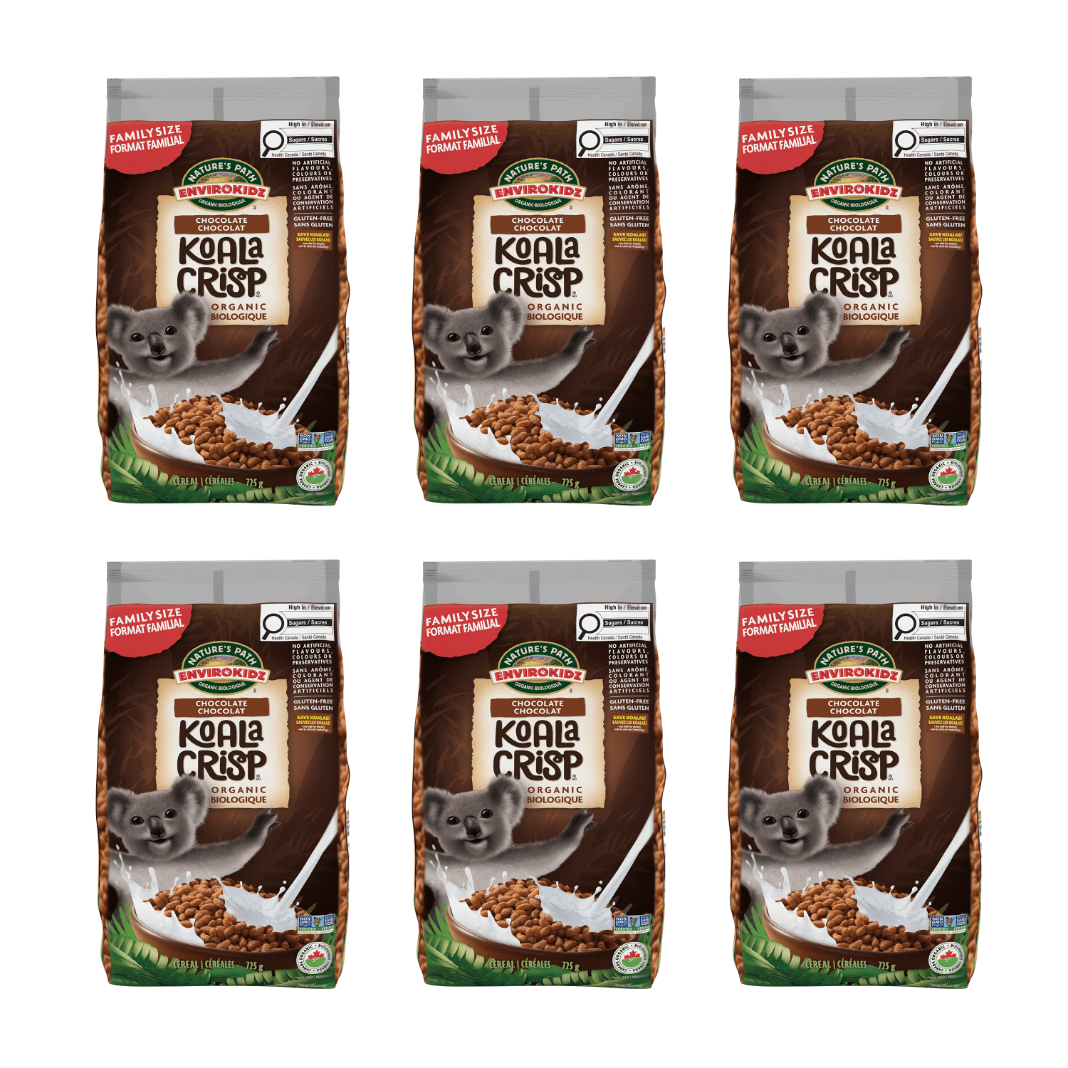 EnviroKidz Organic Koala Crisp Cereal – Nature's Path