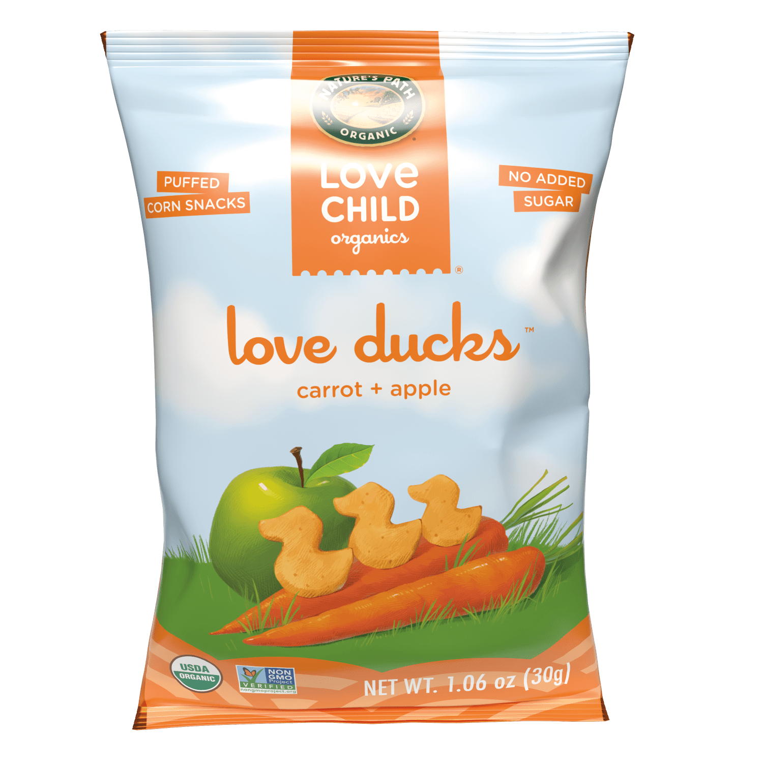Love_Ducks_Carrot_plus_Apple_Corn_Snacks_058449253211-25321U