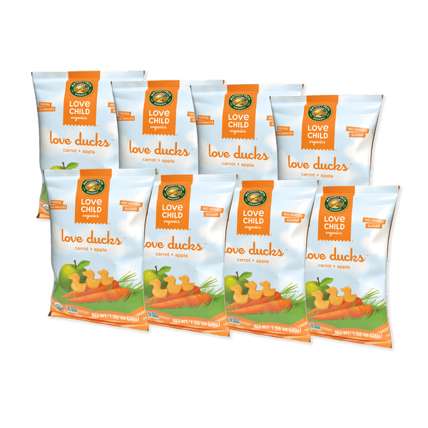 Love Child Organics Love Ducks Carrot + Apple Gluten Free