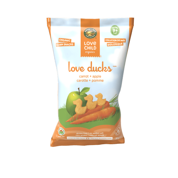 Love Child Organics Love Ducks Carrot + Apple Gluten Free