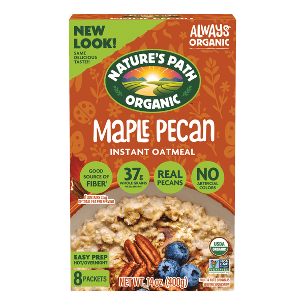 Nature's Path Organic Maple Nut Instant Oatmeal
