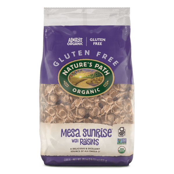 Nature's Path Organic Mesa Sunrise with Raisins Gluten Free Cereal