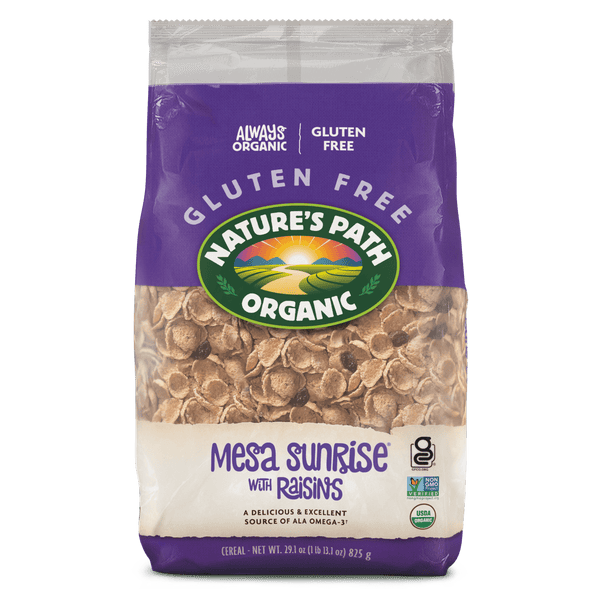 Nature's Path Organic Mesa Sunrise with Raisins Gluten Free Cereal