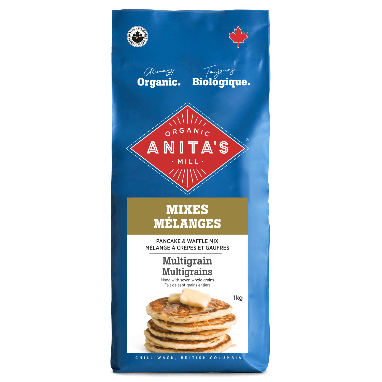 Multigrain Pancake & Waffle Mix_623636100014