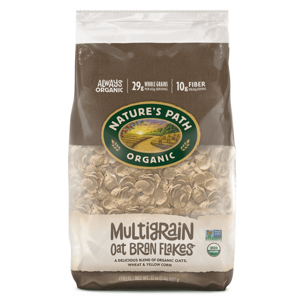 Nature's Path Organic Multigrain Oat Bran Flakes Cereal