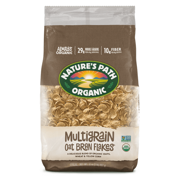 Nature's Path Organic Multigrain Oat Bran Flakes Cereal