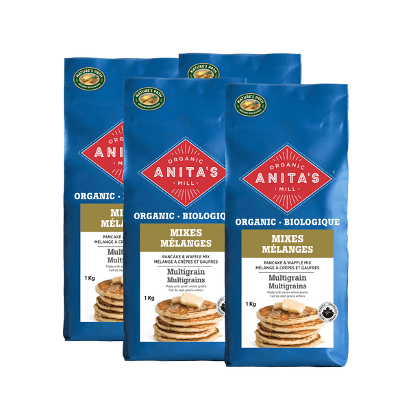 Multigrain Pancake & Waffle Mix, 1 kg Sac
