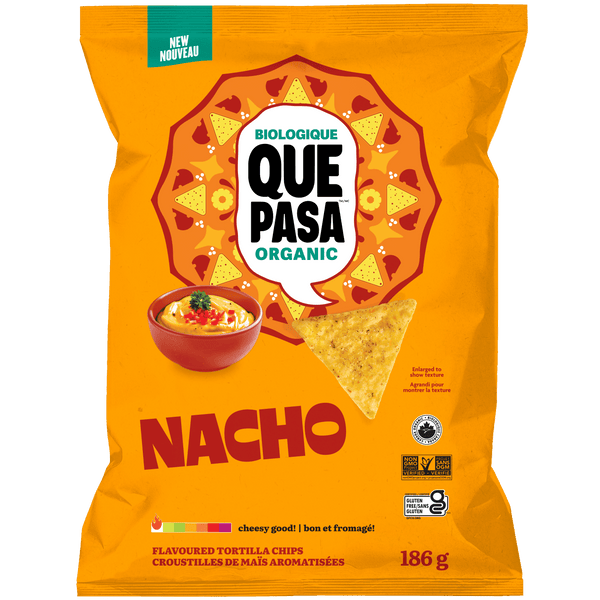 Que Pasa Organic Nacho Tortilla Chips