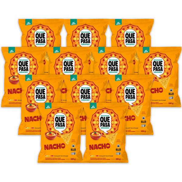 Que Pasa Organic Nacho Tortilla Chips