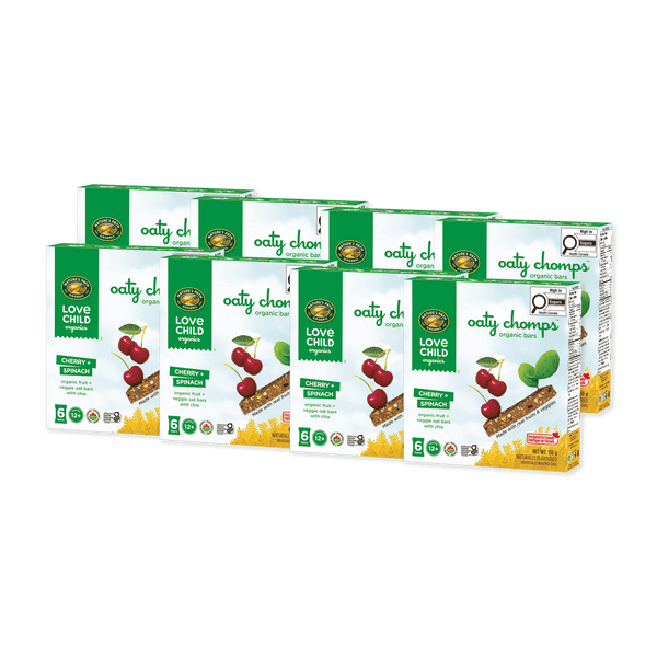 Oaty Chomps Cherry + Snack Snack Bar, 138 g Boîte