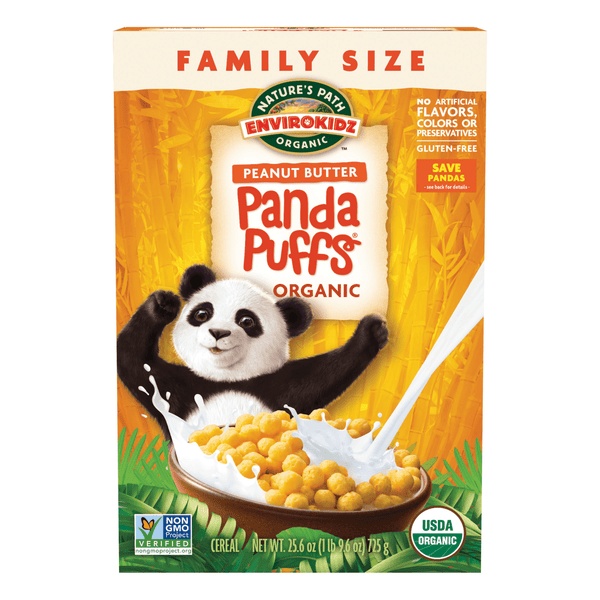EnviroKidz Organic Panda Puffs Cereal
