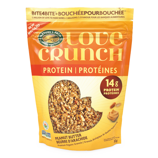 Love Crunch Organic Peanut Butter Protein Granola