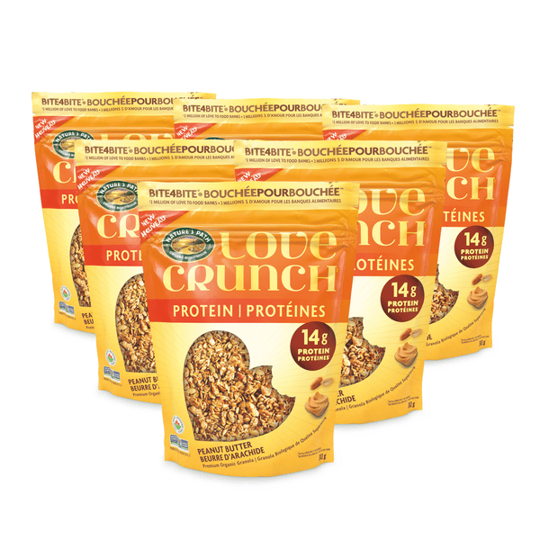 Love Crunch Organic Peanut Butter Protein Granola