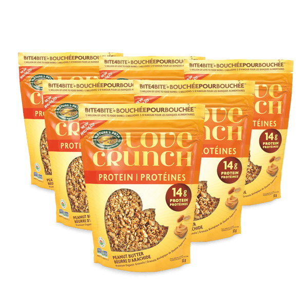Love Crunch Organic Peanut Butter Protein Granola