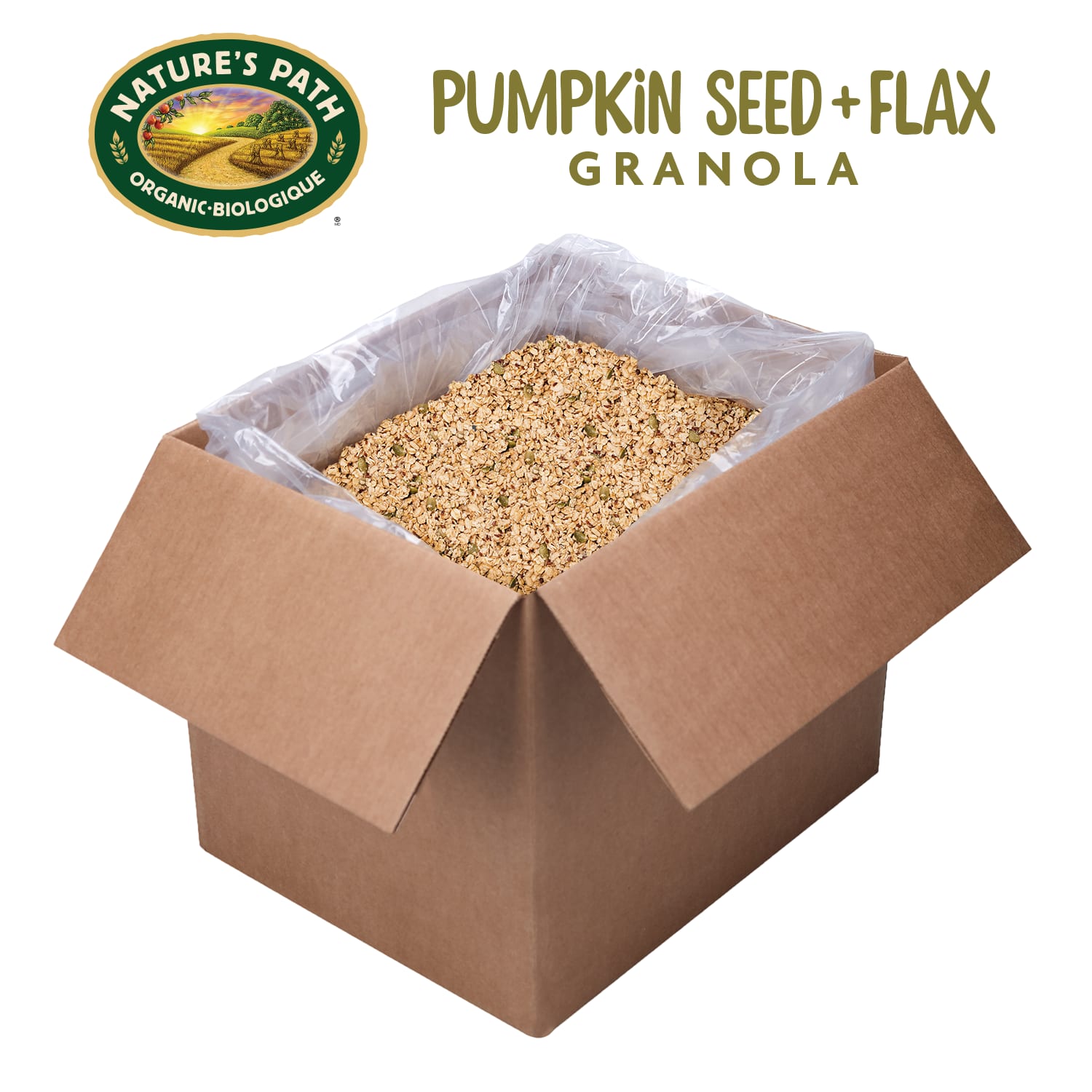 Pumpkin Seed + Flax Granola