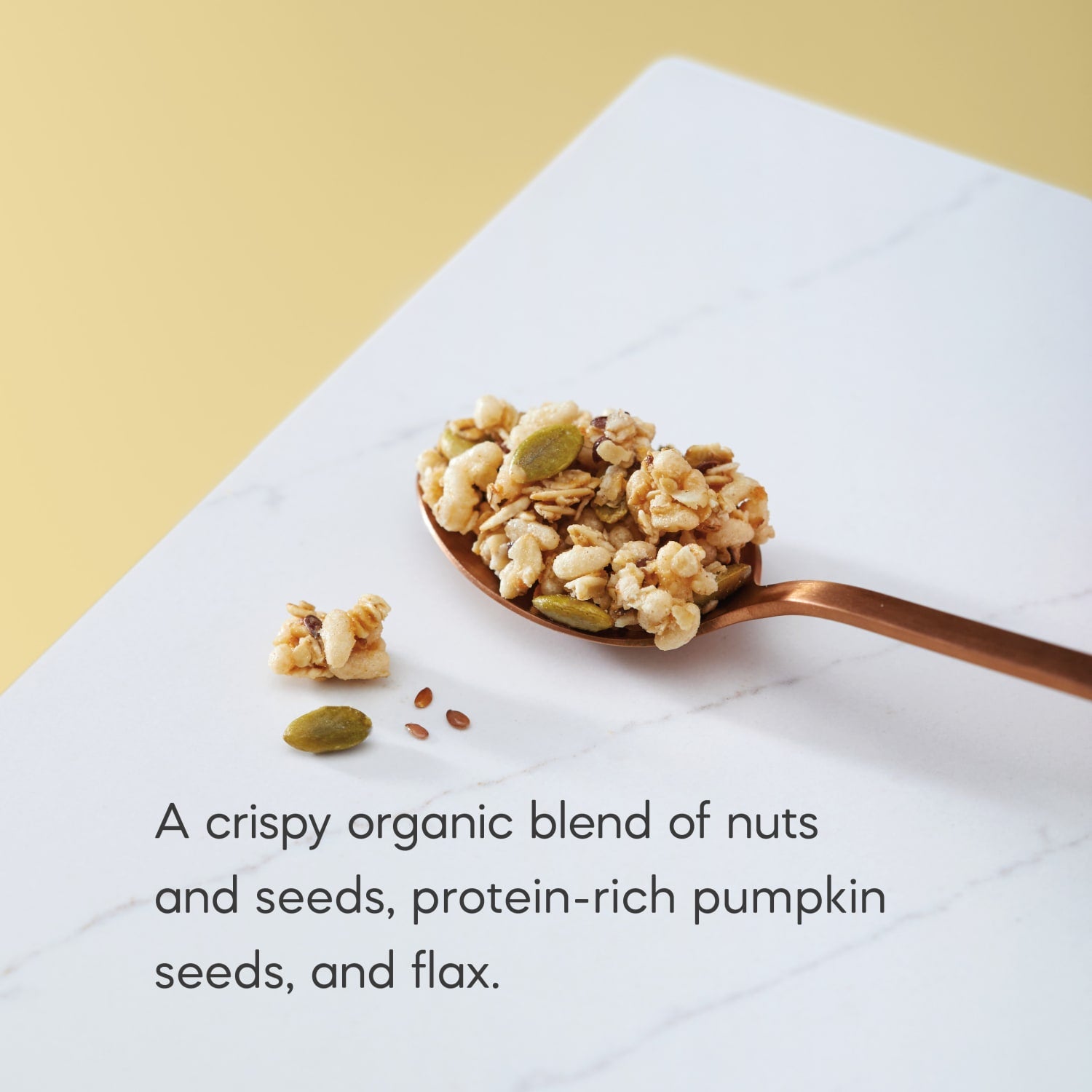 Pumpkin Seed + Flax Granola