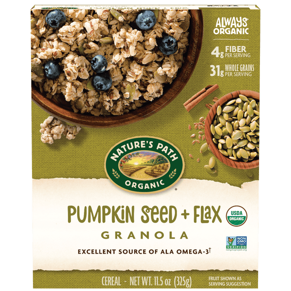Nature's Path Organic Pumpkin Seed + Flax Granola