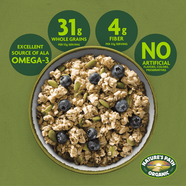 Nature's Path Organic Pumpkin Seed + Flax Granola