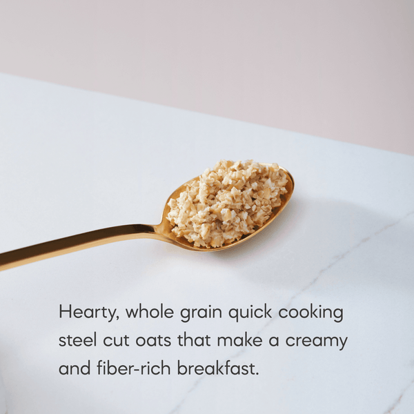 Nature's Path Organic Quick Cook Steel Cut Instant Oatmeal