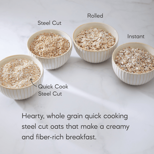 Nature's Path Organic Quick Cook Steel Cut Instant Oatmeal