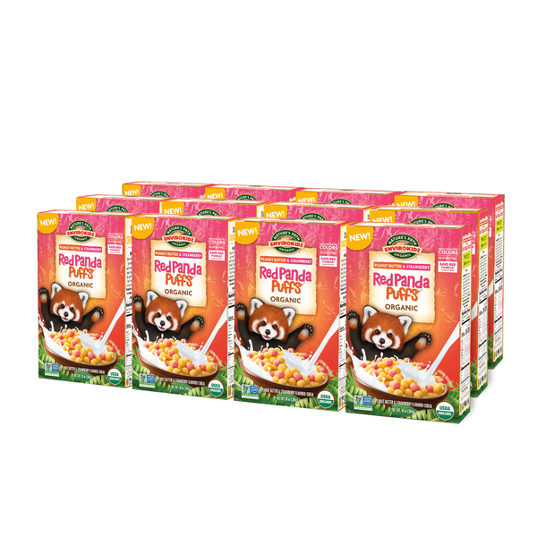 EnviroKidz Organic Red Panda Puffs® Cereal