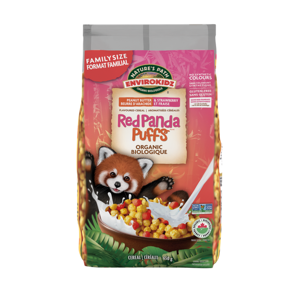 EnviroKidz Organic Red Panda Puffs® Cereal