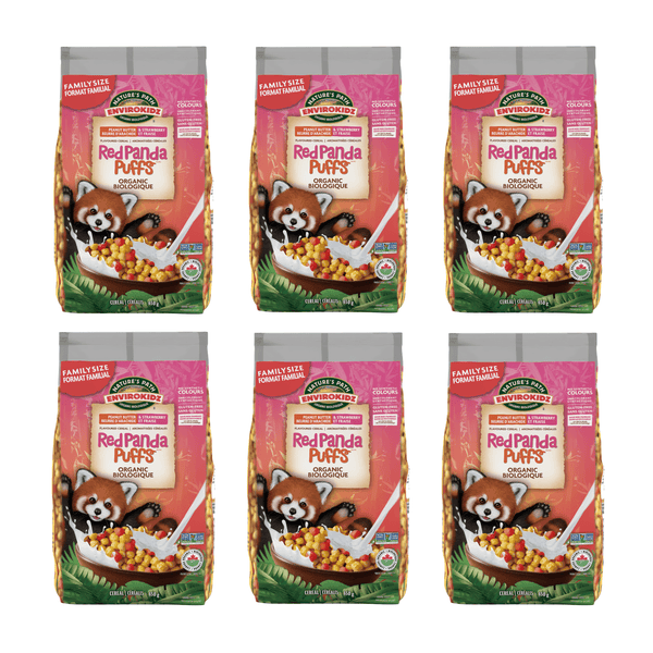 EnviroKidz Organic Red Panda Puffs® Cereal