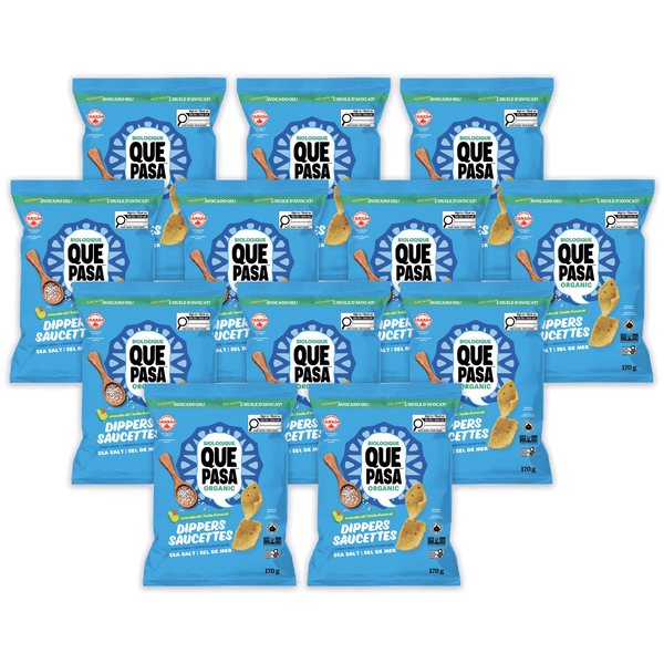 Que Pasa Organic Salted Dippers Tortilla Chips