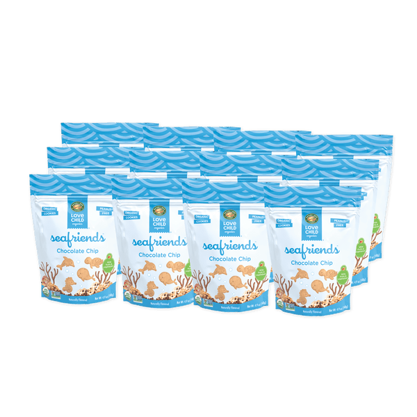 Love Child Organics Sea Friends Chocolate Chip Cookies