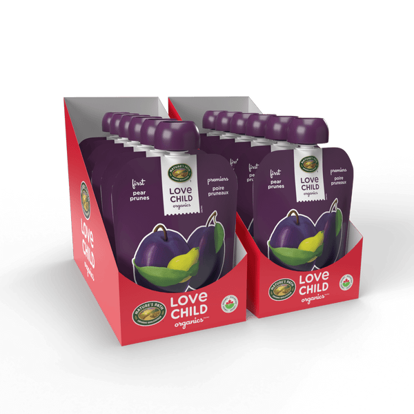 Purée simple Pirsts PEar / Prunes, sachet de 128 ml
