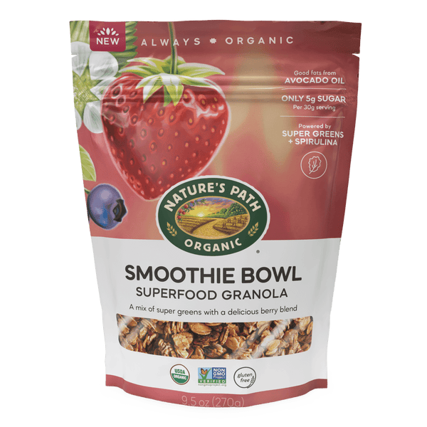Nature's Path Organic Smoothie Bowl Superfood Gluten Free Granola