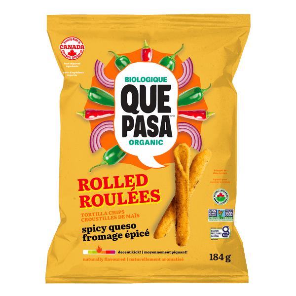 Que Pasa Organic Spicy Queso Tortilla Chips