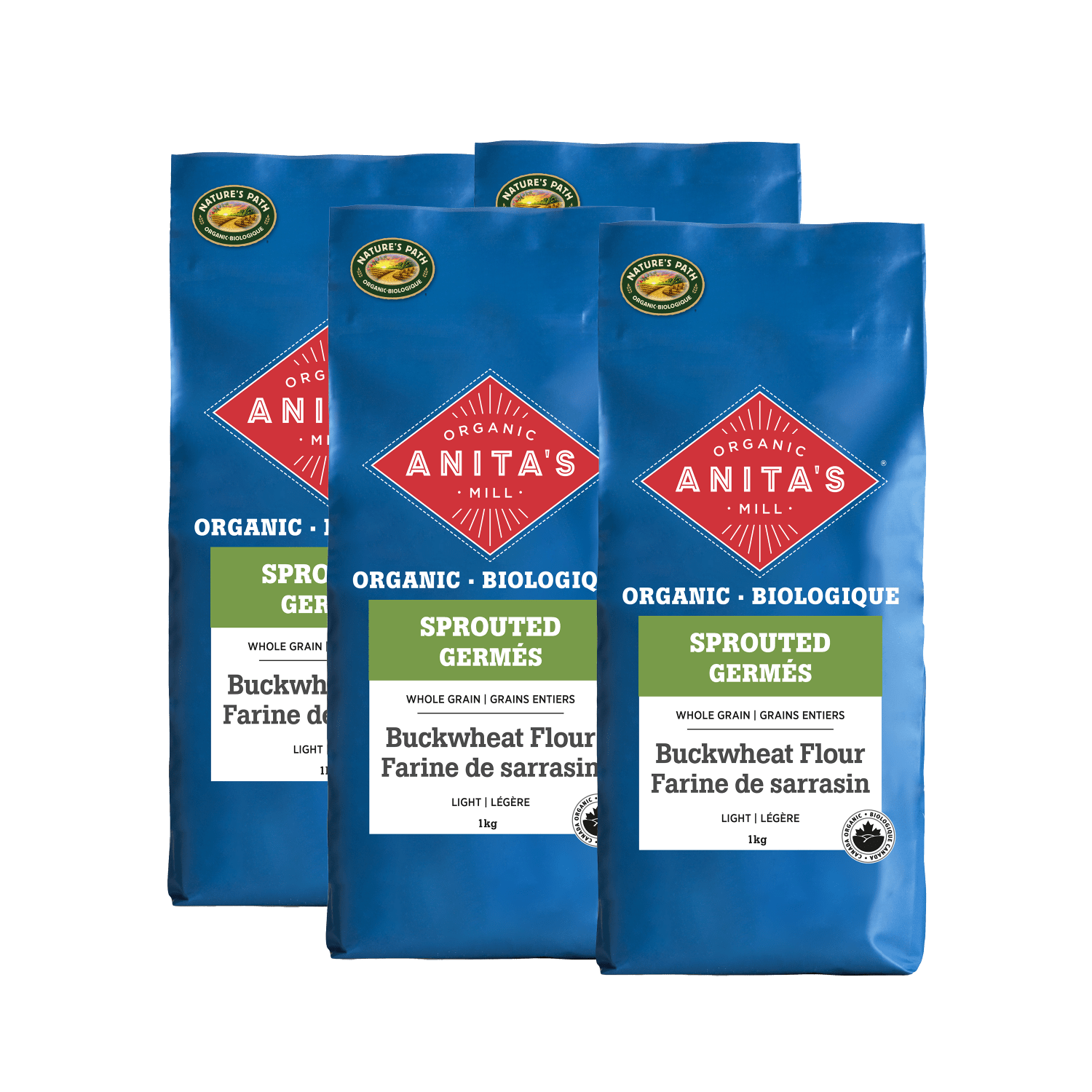 Sprouted Whole Grain Light Buckwheat Flour_623636995504
