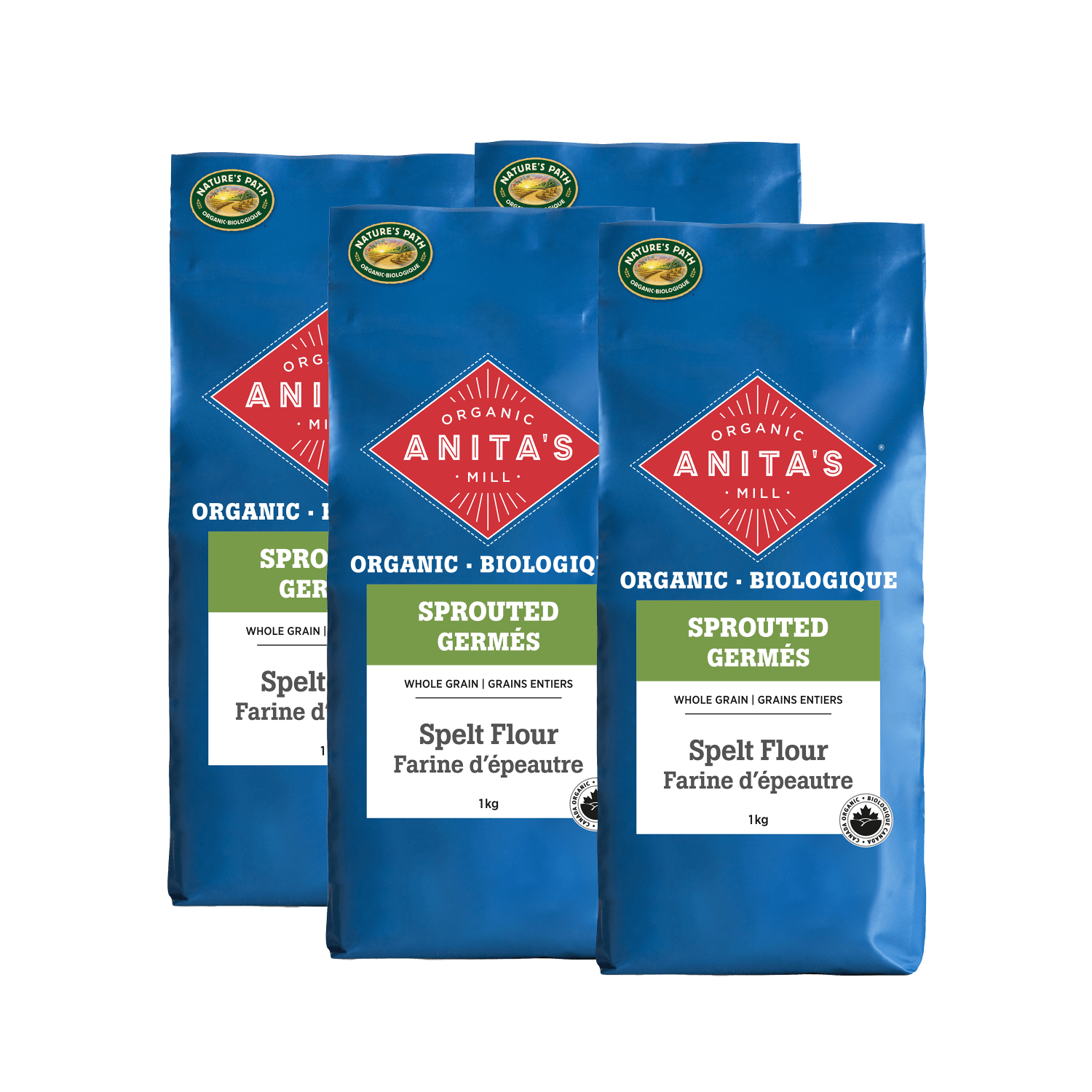 Sprouted Whole Grain Spelt Flour_623636993302