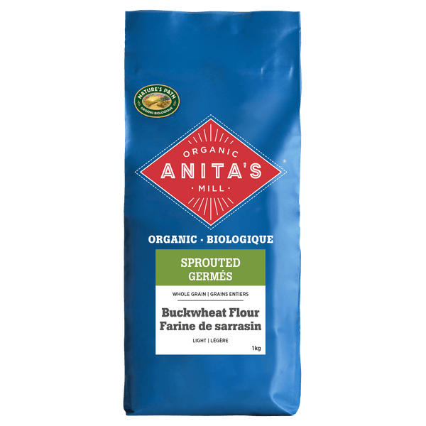 Farine de sarrasin léger à grains entiers germé, 1 kg Sac