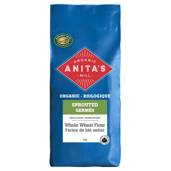 Farine de blé entier germée entier, 1 kg Sac