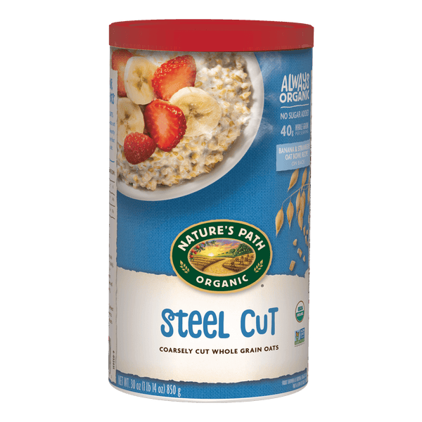 Nature's Path Organic Steel Cut Oats Instant Oatmeal