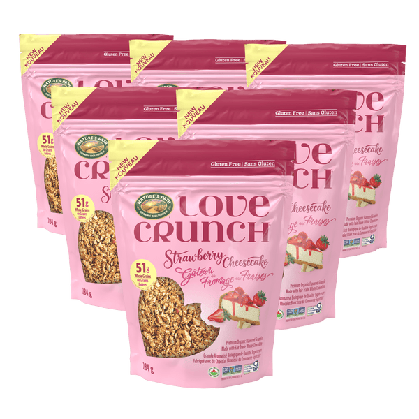 Love Crunch Organic Strawberry Cheesecake Gluten Free Granola
