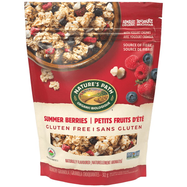 Summer Berries Gluten Gree Free Granola, 312 G Sachet