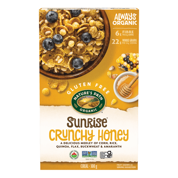 Nature's Path Organic Sunrise Crunchy Honey Gluten Free Cereal
