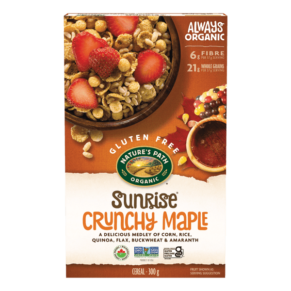 Sunrise Crunchy Maple Cereal, 675 G Friendly Friendly Sac