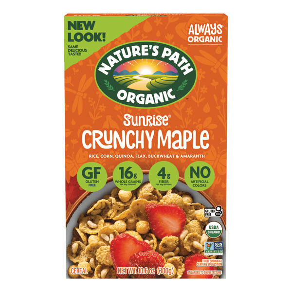 Nature's Path Organic Sunrise Crunchy Maple Gluten Free Cereal