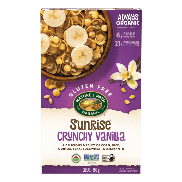 Sunrise Crunchy Vanilla Cereal, 300 g Box